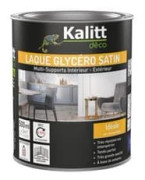 Lackfärg Glycéro Satin 0,5 L Vit - Kalitt Deco