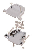 MH Connectors 2360-0105-01 D-sub-kåpa 9-polig plast/metallicerad 180° silver 1 st