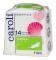 Dambindor, Caroli, 22,5x9,5 cm, vita, Ultra Pads, Normal, med vingar - (12 förpackningar x 14 st.)