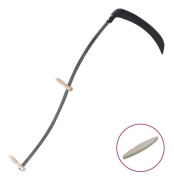 Faux med slipsten 145 cm