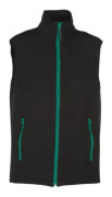 Bodywarmer softshell Penduick Gibraltar Bicolore - Svart / Grön