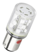 Barthelme 52160215 LED-lampa Vit BA15d 24 V/DC, 24 V/AC 20 mA 22 lm