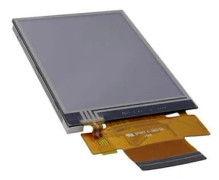 Display Elektronik LC-display vit 240 x 320 pixel (B x H x D) 50.00 x 69.20 x 3.70 mm DEM240320K1TMHWNT