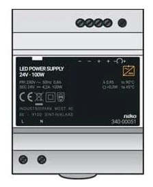 NIKO modulär strömförsörjning 24 Vdc, 100 W