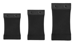 Shapewear Förlängare 2 Rad Krok Bomull Body Förlängning Tryckknapp Förlängare Black Black