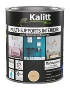 Akrylfärg Multi-underlag Matt 0,5 L Sand - Kalitt Deco