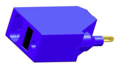 Finder 093.62 adapterklämma blå tray 1 st