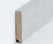 Plint MDF 19 x 96 x 2500 mm betong av PROVISTON