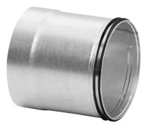 Lindab skjutmuffe SMFU Ø125 L=150