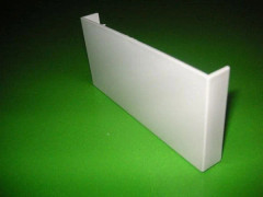 Marmat avslutning för elinstallationslist LS ZL 40 x 25 mm vit (68310)