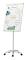 Nobo Premium Plus Stål Mobil Whiteboard Konferensställ EU Ecolabel, Vertikal, Stål, Vit, 5 hjul, 700 mm, 700 mm