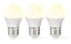 LED-lampa E27 | G45 | 4.9 W | 470 lm | 2700 K | Varm Vit | Matt | 3 st.