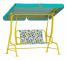 Barngunga med 2 sittplatser och justerbart tak – Jungle Design