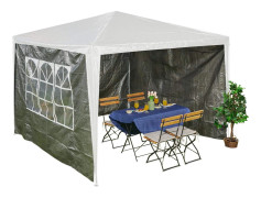 Gazebo sidopaneler – väderbeständig, rivbeständig