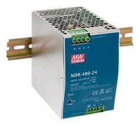 LevelOne POW-4861 - Nätaggregat (kan monteras på DIN-skena) - AC 90 - 264 / DC 127 - 370 V - 480 Watt