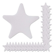 Halkskyddade Starfish Stickers – Set med 30, transparent
