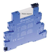 Finder 93.62.8.230 reläsockel m. hållbygel och LED