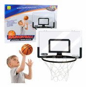 Basketset: Backboard, Hoop, Ball, Pump