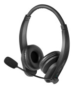 LogiLink BT0060, Trådlös, Kontor/callcenter, 20 - 20000 hz, 160 g, Headset, Svart