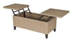 Utdragbart Trädgårdsbord i Polyrattan Khaki
