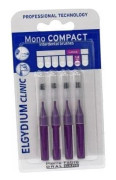 Pierre Fabre Elgydium Clinic Mono Compact 5, lila tandborste, 1 förpackning
