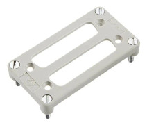 Adapterplatta för 2 D-SUB-insatser 25-polig H-B-serie 10 H-B 10 11764301 LAPP (10 st)
