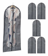 Klädfodral Set om 6 135 x 60 cm XL
