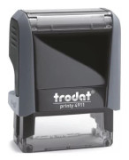 Trodat stämpel PRINTY 4911 grå