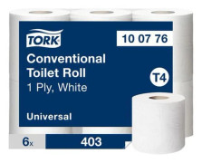 Toalettpapper TORK Uni T4 1-lag 6/fp 8st
