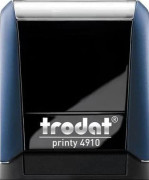 Trodat stämpel 4910 blå – svart dyna 26x9 mm
