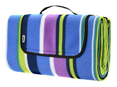 Picknickfilt 2x2m, Vattentät, Bärbar med Handtag