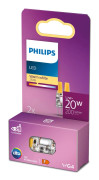 Philips: LED G4 1,7W (20W) 12V Micro 200lm Varmvit 2-pack