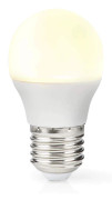 LED-lampa E27 | G45 | 4.9 W | 470 lm | 2700 K | Varm Vit | Matt | 1 st.