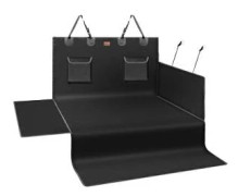 Bagageskydd, svart 180x167cm, vattentätt och reptåligt