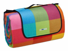 Picknickfilt 300 x 200 cm rutig