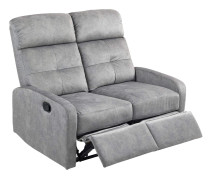 TV-stol, relaxstol med liggfunktion, 2-sits soffa, TV-stol med pocketfjäderkärna, tvåsits biostol med fotstöd för vardagsrum, so
