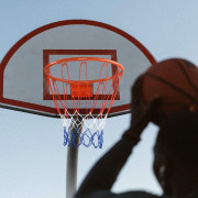 Basketbåge Väggmonterad basketbåge Professionell Dunking Basketbåge för inom- och utomhusbruk Orange-röd