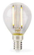 LED-Lampa E14 | G45 | 2 W | 250 lm | 2700 K | Varm Vit | 1 st. | Tydlig