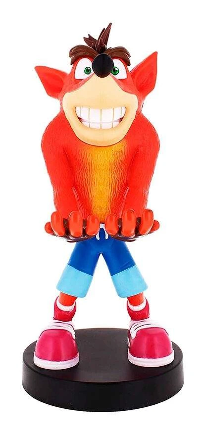 Crash Bandicoot figurklämfäste, 20 cm höjd