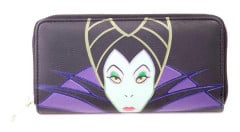 Maleficent 2 plånbok med kortplatser och dragkedja