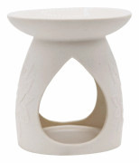 Värmeljusaromlampa – Keramik, Minimalistisk Vit Design