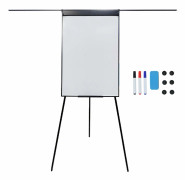 Blädderblockstavla 100x70 cm, magnetisk och justerbar