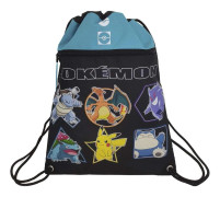 Pokemon Gym Bag 43cm, slitstarkt material, lätt design