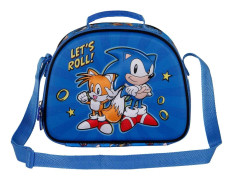 Sonic The Hedgehog 3D Lunchpåse för barn, isolerad design