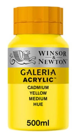 Akrylfärg Galeria 500ml gul