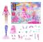 Barbie - Julkalender - Med modeinspiration och 24 överraskningar - Barbie - JFL66