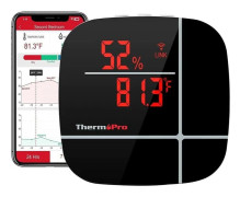 Väderstation - THERMOPRO - TP90 - WiFi 2.4GHz - Inomhus - Väderövervakning