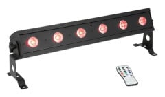 EUROLITE AKKU Bar-6 Entry QCL RGBW LED-ljusramp (41700101)