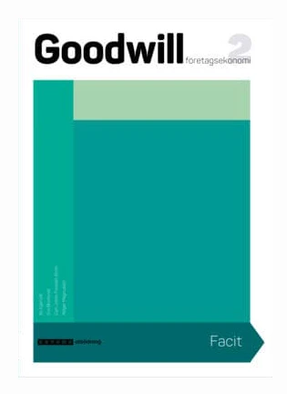 Goodwill Företagsekonomi 2 Elevfacit, Upplaga 2 (Bok / Häftad)