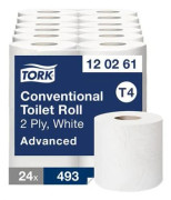Toalettpapper TORK Adv T4 2-lag 4/fp 6st